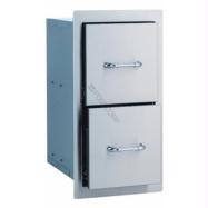 ENCLOSED SS DOUBLE DRAWER