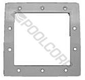 CP10010W FACE PLATE WHT