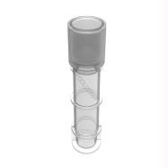 12/CS 7" CLEAR PEBBLE TOP VOLLEYBALL POLE HOLDER